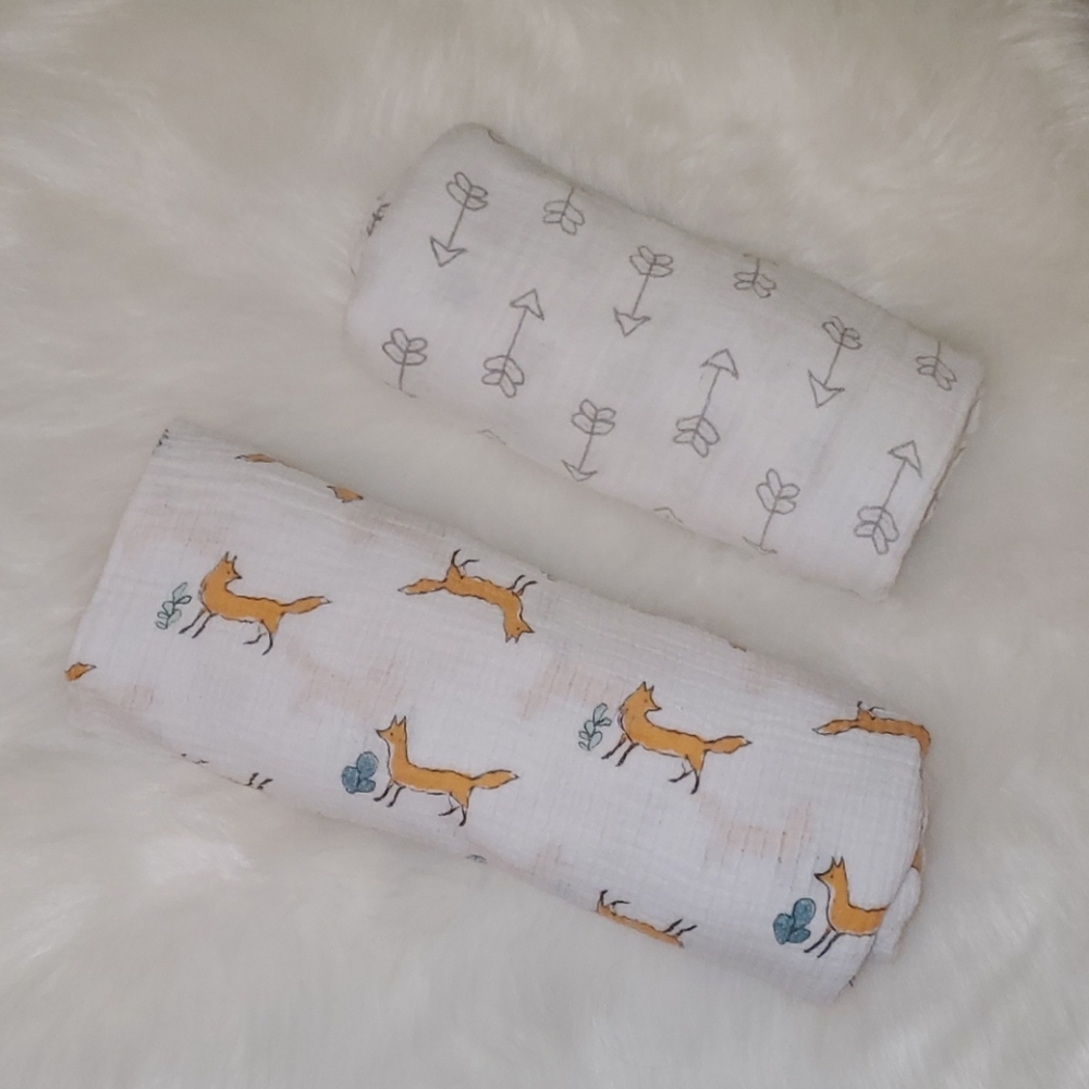 2/$15 Set - Swaddle Blankets